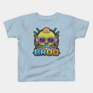 Groovy Tunes - The Retro DJ Bot Kids T-Shirt